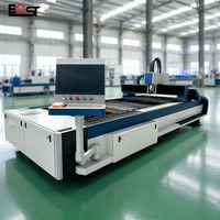 Machine de découpe laser à fibre NJBOST, prix usine, 4000x2000mm, machines de découpe laser CNC pour tôles métalliques en promotion