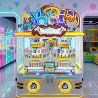 Machine de jeu d'arcade à monnayeur Treasure Hammer avec un design de cabinet métallique original pour le divertissement intérieur des enfants