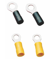 Cosses de raccordement isolées pré-assemblées en cuivre étamé pressé à froid série RV pour terminaison de câble