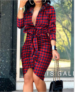 WY530009 Global <strong>Lover</strong> <strong>Dresses</strong> Women Casual Long Sleeve Leopard Print Maxi <strong>Dress</strong> - Product Image 5
