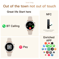 Smartwatch AI con WhatsApp, Telegram, Chiamate BT, NFC, Impermeabile 3ATM, Monitoraggio Salute, 100+ Modalità Sportive per Viaggi d'Affari