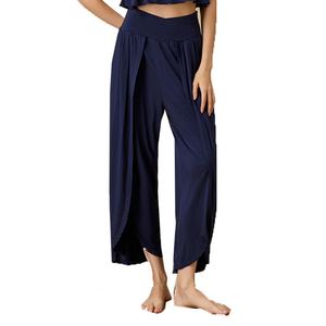 กางเกงโยคะเอวสูงแบบสั่งทำพิเศษ ระบายอากาศได้ดี น้ำหนักเบา พร้อมยางยืด สีพื้น สำหรับการทำสมาธิ - Product Image 6