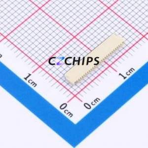 FPC-0.5FX-26PWBH10 FFC/FPC Connector SMD,P=0.5mm,Horizontal Mount Connector Flip Cover Type Bottom Contact 26P 0.5mm - Product Image 2