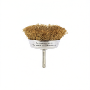 TTAKE Cup <b>Wire</b> <b>Brush</b> 6 Mm Shank Steel Abrasive Tool For Metal Polishing - Product Image 2