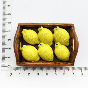 Aimants de réfrigérateur fruits bananes aimants de réfrigérateur ananas citron Orange aimant de réfrigérateur - Product Image 2