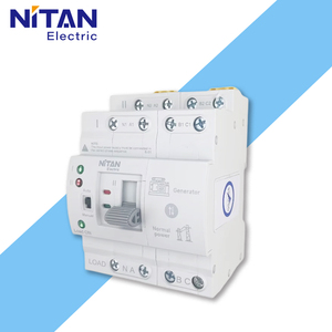Interruptor de Transferencia Automática de Doble Alimentación Nitan D2R-63 Tipo Riel PC, 63A 2P/4P Monofásico, Capacidad de Ruptura de 10 KA, Eléctrico - Product Image 2