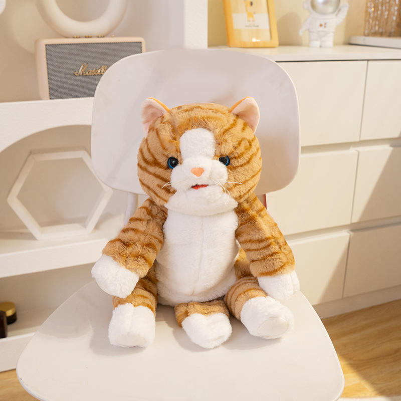 Sac à dos pour chat à grains jaunes, langue à lécher, chantant pour apprendre à parler