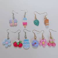 100 PIÈCES Cabochons en résine à dos plat, série mini fraises, pour épingles à cheveux, scrapbooking, bricolage, décoration intérieure et accessoires d'artisanat