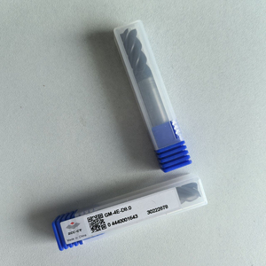 ดอกกัดคาร์ไบด์ความเร็วสูง ZCC GM-4E-D8.0  เคลือบอลติน/ดีบุก ขนาด 50 มม. สำหรับงานกัดแบบ Climb Milling บนเครื่องจักรกลซีเอ็นซี - Product Image 4