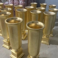 Vas Bunga Tinggi 100cm Desain Modern untuk Dekorasi Meja Pernikahan Grosir