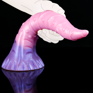 FAAK silikon cair berbentuk fantasi dewasa <span class=keywords><strong>Penis</strong></span> baru Dildo berbentuk lidah mainan seks masturbasi sentuhan lembut untuk wanita - Product Image 6