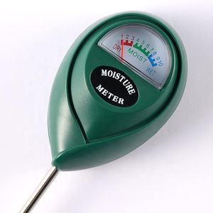 정원 잔디 농장에 대한 10 인치 식물 수량계 토양 수분 시험기 테스트 미터 배터리 불필요 블랙 그린 - Product Image 3