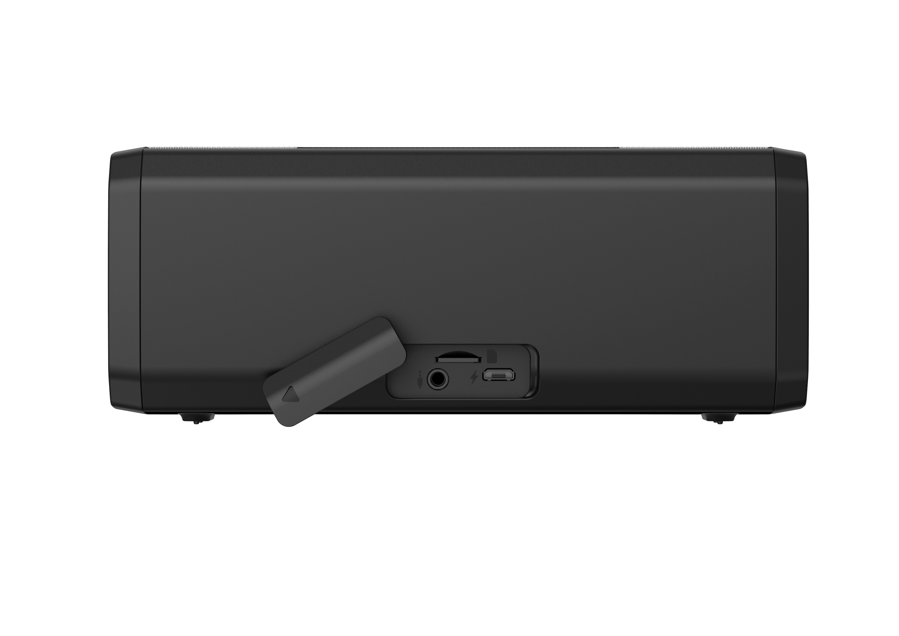 ポータブルワイヤレスBluetoothスピーカーIPX7防水長方形メタルグリル