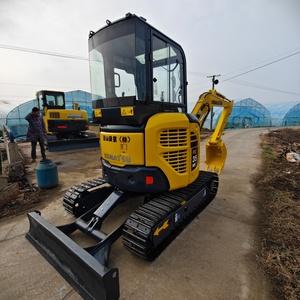 รถขุดใช้ PC35 Komatsu รถขุดไฮดรอลิก4ตันรถขุด PC78ตีนตะขาบญี่ปุ่น - Product Image 3