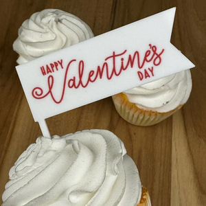 Decorazioni Romantiche <span class=keywords><strong>per</strong></span> Torte, Topper in Acrilico <span class=keywords><strong>per</strong></span> Cupcake di San Valentino, Matrimoni e Feste di Anniversario - Product Image 4