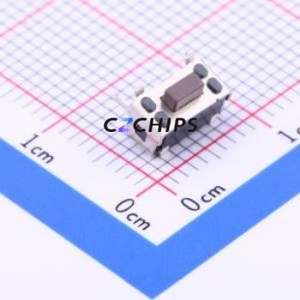 TAC-32N-Q-T/R Tactile Switch SMD Switch Single Pole Single Throw Rectangle Button Horizontal Mount 7.3mm - Product Image 1
