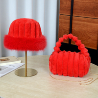 Sac fourre-tout bicolore grande capacité pour femme, en fausse fourrure douce et résistante, idéal pour l'automne-hiver, avec fermeture éclair, décontracté et tendance