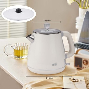 Winningstar Cross-Border Dedicated 1.8L 304 Stainless Steel Inner Liner Double Gold <b>Temperature</b> <b>Control</b> Beige Electric <b>Kettle</b> - Product Image 4