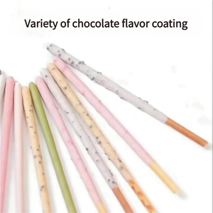 ป๊อกกี้ กลิโกะ 50 กรัม รสชาเขียวมัทฉะ ขนมแท่งกรอบหวาน น้ำตาลน้อย ขนมเพื่อสุขภาพสำหรับเด็ก บรรจุถุง ขายดี - Product Image 4