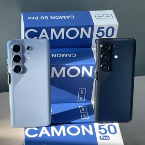 สมาร์ทโฟน 5G รุ่น Camon 50 Pro 5G รองรับซิมคู่ หน้าจอ HD 120Hz กล้อง 108MP ระบบปฏิบัติการ Android 15 - Product Image 1