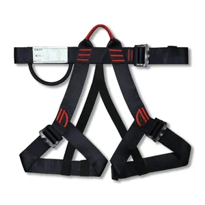 CE Certified Half Body Safety Harness For Outdoor Rock Climbing Overhead Fall Protection