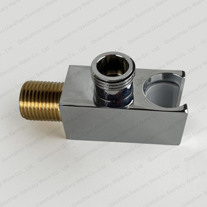 Support <span class=keywords><strong>de</strong></span> pommeau <span class=keywords><strong>de</strong></span> <span class=keywords><strong>douche</strong></span> à main réglable à montage mural en laiton <span class=keywords><strong>de</strong></span> conception moderne pour salle <span class=keywords><strong>de</strong></span> bain - Product Image 2