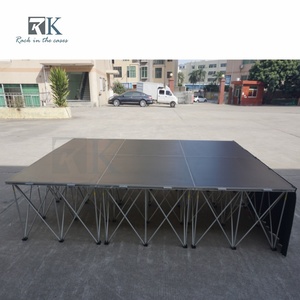 Portable Aluminum <b>Stage</b> <b>Platform</b> With Anti Slip Surface For Indoor Outdoor Events - Product Image 2
