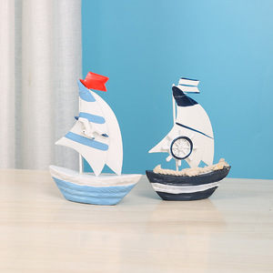 La nueva decoración de <span class=keywords><strong>velero</strong></span> de madera del Mediterráneo, modelo de <span class=keywords><strong>velero</strong></span> creativo, artesanías para decorar <span class=keywords><strong>el</strong></span> océano, accesorios de tiro con viento - Product Image 3