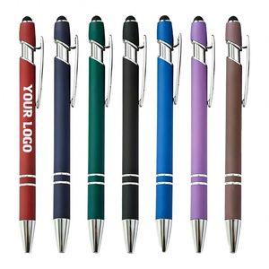 Bolígrafos Promocionales para Oficina y Actividades Empresariales, con Logotipo Personalizado, Impresión de Logotipo, Bolígrafos Metálicos de Tacto Suave - Product Image 1