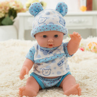 Muñeca de Moda de Vinilo Feiya de 30 CM, Juguete de Goma Suave para Niñas, Simulación de Bebé, Juguete para el Hogar, Venta al por Mayor
