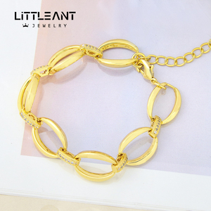 Yeni klasik tasarım moda takı takım yüksek kalite 21k altın kaplama kolye kadınlar düğün için 3 adet <span class=keywords><strong>Set</strong></span> - Product Image 5