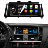 Radio para Auto Android 14 BMW X3 F25 X4 F26 NBT/CIC 8+128GB 8.8 Pulgadas Pantalla Táctil Inalámbrica CarPlay Android Auto Reproductor MP3/MP4