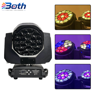 Luz Móvil de Cabeza con Efecto Bee Eye de 19x15W LED Pixel Beam Wash para Teatros, Conciertos y Discotecas - Product Image 1