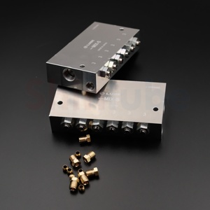 Válvula Dosificadora de Aceite y Aire para Sistema PDI de Control Eléctrico LUBE MIX-S 3-3-3-3-3-3 - Product Image 2