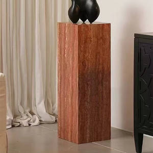 Panneaux de <span class=keywords><strong>briques</strong></span> naturelles flexibles 3D Placage de pierre tendre Revêtement mural extérieur Panneau de pierre tendre extérieur Panneau de pierre travertin - Product Image 6