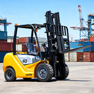 Camion de manutention de 4 tonnes avec hauteur de levage en 2 étapes pour usage en usine, certifié CE - Product Image 1