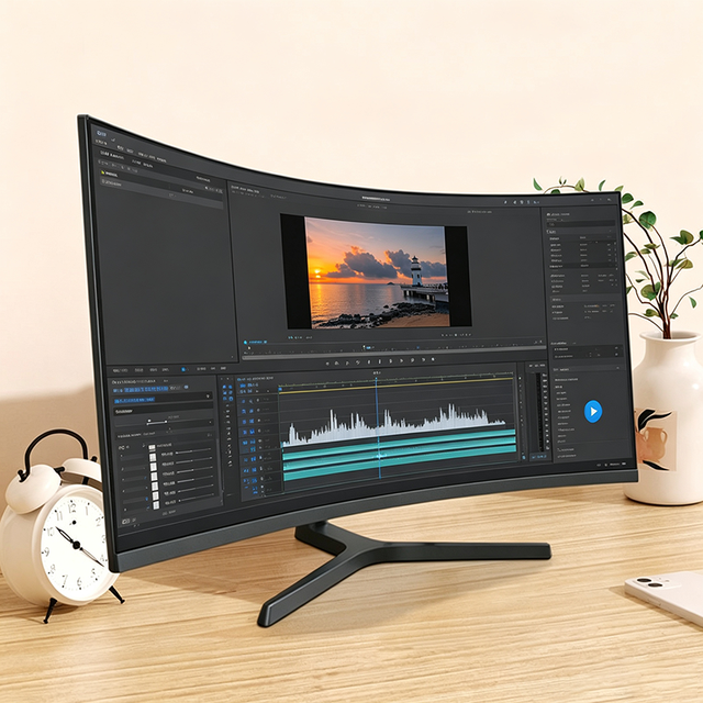 Wholesale LCD/LED Gaming Monitor Oem Curved 1K/2K/4K/5K 144hz 165 Hz 19/34/49 Inch Gaming Pc Monitor Screen