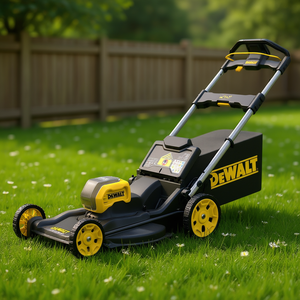 Tondeuse à gazon DeWalt 20 pouces, électrique, sans fil, rechargeable, à batterie, outil de jardinage extérieur - Product Image 2