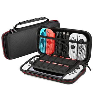 Game Traveler Funda protectora rígida de EVA con asa de transporte de lujo Estuche de transporte para accesorios de juego <span class=keywords><strong>Nintendo</strong></span> <span class=keywords><strong>Switch</strong></span> - Product Image 1