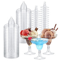 Gobelet de fête BST 150 ml en plastique, coupe à mousse, gobelet à vin jetable pour champagne