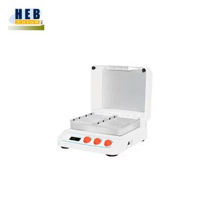 70 ℃   Agitateur de microplaques miniature à 1600 tr/min, oscillateur thermostaté, écran LCD, incubateur rotatif à grande vitesse pour <span class=keywords><strong>laboratoire</strong></span>, agitateur de microplaques - Product Image 1