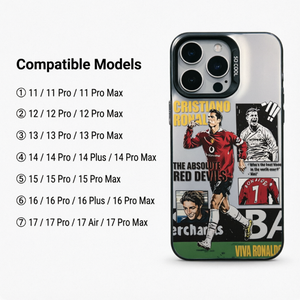 <span class=keywords><strong>Coque</strong></span> de téléphone antichoc en TPU mat avec affiche de bande dessinée de joueur de football rouge n°7, pour <span class=keywords><strong>iPhone</strong></span> 17 16 15 14 13 <span class=keywords><strong>Pro</strong></span> Max - Product Image 5
