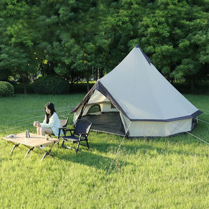 Vendita calda 3M 4M 5M <span class=keywords><strong>campeggio</strong></span> all'aperto <span class=keywords><strong>tenda</strong></span> Oxford campana Glamping tende impermeabili resistenti al fuoco - Product Image 3