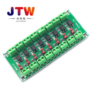 JTW 817 โมดูลออปโตคัปเปลอร์ บอร์ดแยกแรงดันไฟฟ้า 8 ช่องสำหรับการแปลงสัญญาณควบคุมอุตสาหกรรม - Product Image 5