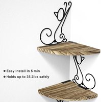 Esquina flotante de 4 niveles con forma de gato, almacenamiento decorativo, estante flotante de madera, estantes de pared para gatos