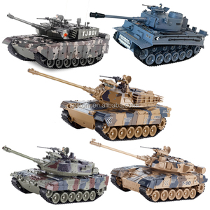 <span class=keywords><strong>Tank</strong></span> de combat RC War King à l'échelle 1/18 2,4 GHz, modèle M1A2 T-90 99G Tiger Leopard avec fonction de tir et effet de fumée - Product Image 1