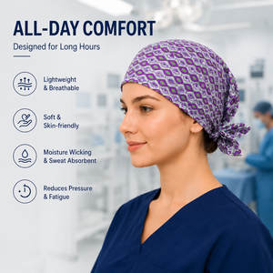 Cappelli Chirurgici Regolabili per Agenzie di Bellezza, Farmacie, Estetisti, Veterinari, Ospedali Veterinari, Cappelli Chirurgici Stampati per Infermieri - Product Image 2