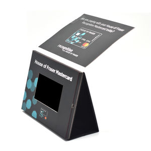Karton Papier Material Zähler Pop Pos Display Video Player Mit Lcd Bildschirm Für Förderung - Product Image 1