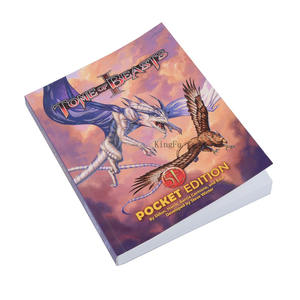 สมุดเกมปกอ่อนแบบปรับแต่งได้หนังสือการ์ตูนสมุดปกกระดาษศิลปะคุณภาพสูงหนังสือปกอ่อนสำหรับ<span class=keywords><strong>อ่าน</strong></span>หนังสือ - Product Image 3