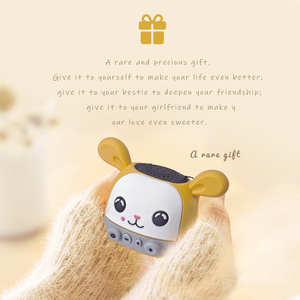 Nhà máy cung cấp Quà tặng khuyến mãi phim hoạt hình Loa USB âm nhạc stereo ngoài trời động vật đồ chơi dễ thương Pet Chuột Loa - Product Image 4